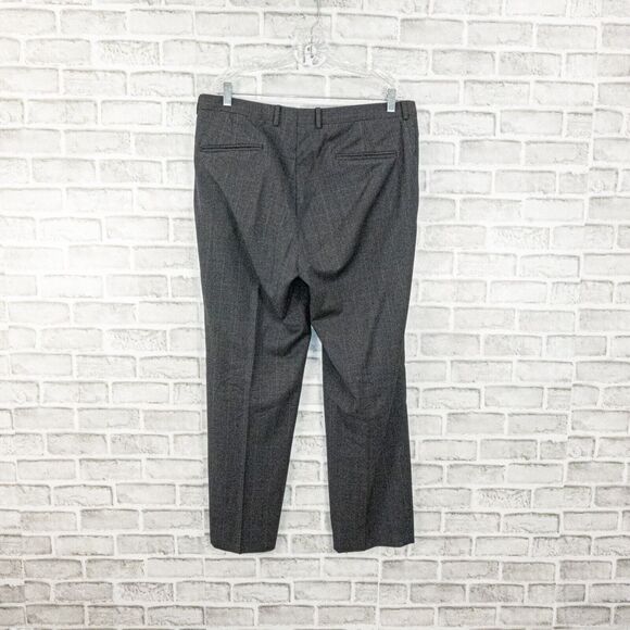 Z Zegna Men's Drop 7 100% Wool Suit in Gray Glen plaid size 54R - Picture 6 of 14